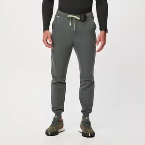 FIGS Mens Tansen Jogger Pants Green Gray Drawstring Style MXXSW2004 Size XL